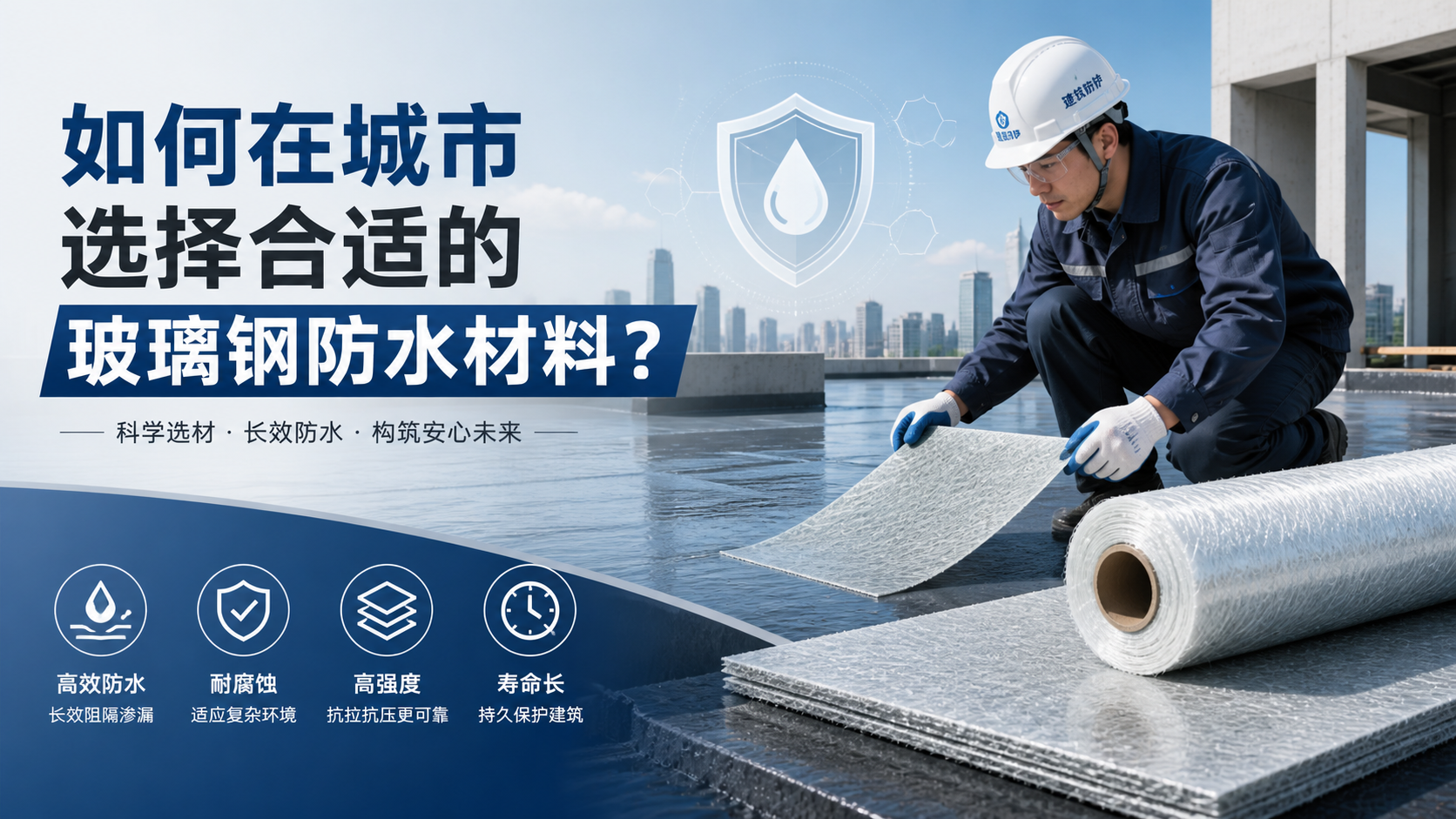 如何在眉山选择合适的玻璃钢防水材料？