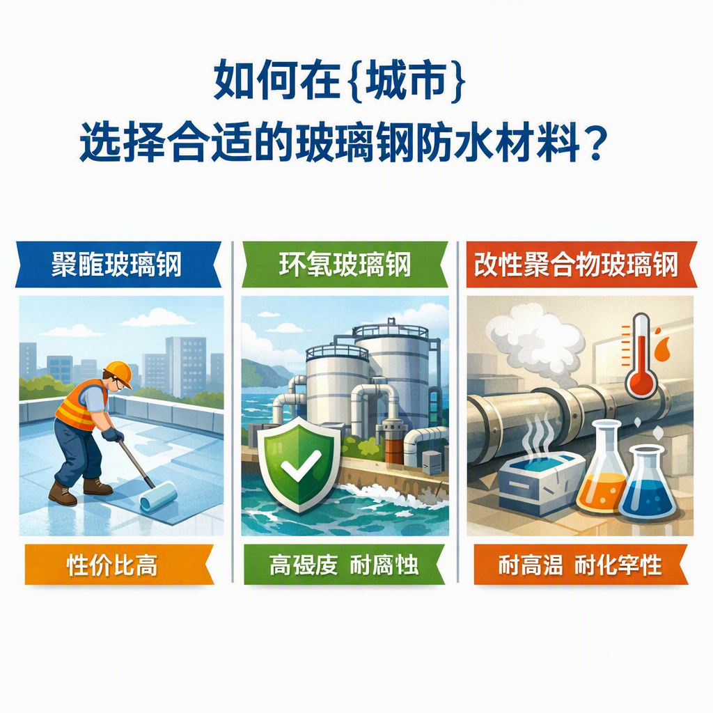 如何在眉山选择合适的玻璃钢防水材料?