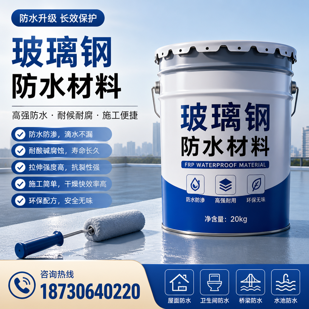 专家解析:玻璃钢防水材料的市场前景分析在 眉山