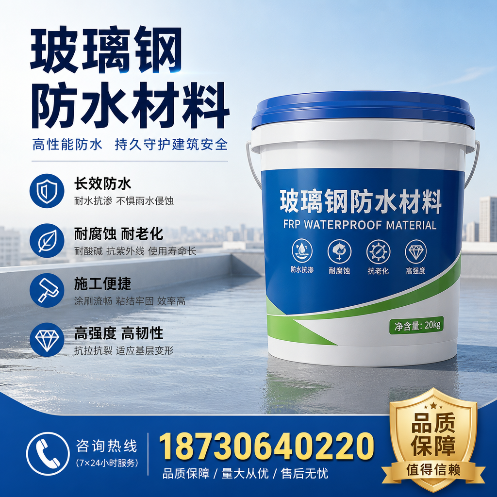 专家解析:玻璃钢防水材料的市场前景分析在 眉山