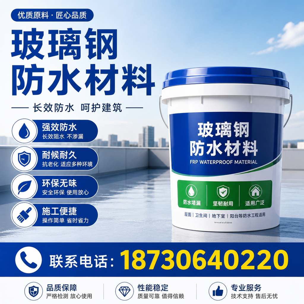 从零开始了解玻璃钢防水材料,眉山 入门指南