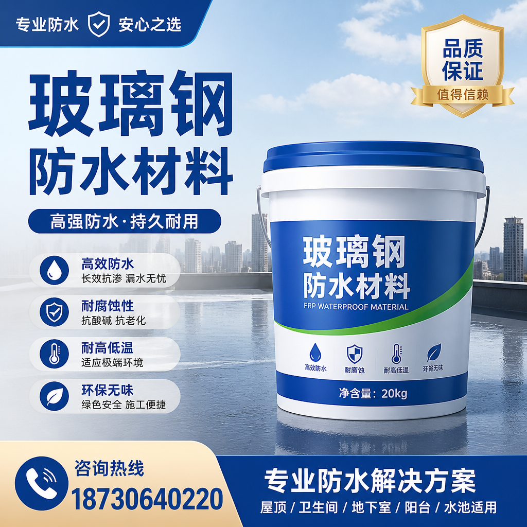 了解玻璃钢防水材料的市场趋势,眉山 企业不可不知